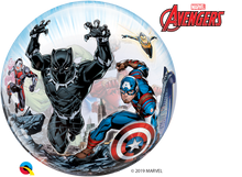 Laden Sie das Bild in den Galerie-Viewer, Marvel&#39;s Avengers Classic Bubble Ballon heliumgefüllt
