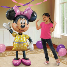 Laden Sie das Bild in den Galerie-Viewer, Minnie Mouse Airwalker Folienballon 137cm
