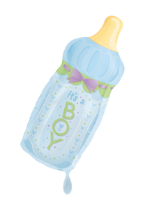 It's a Boy Babyflasche Folienballon 79cm heliumgefüllt