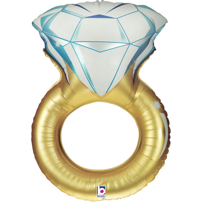 Ring Gold Folienballon 94cm