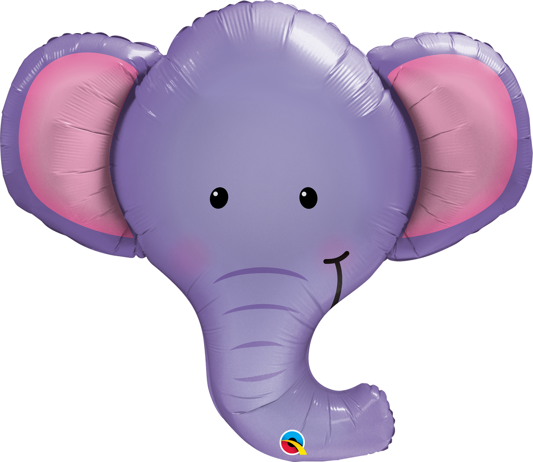 Elefant Folienballon 99cm ungefüllt