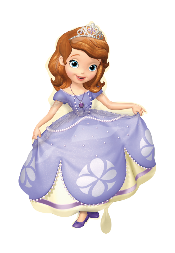 Sofia Pose Folienballon 88cm