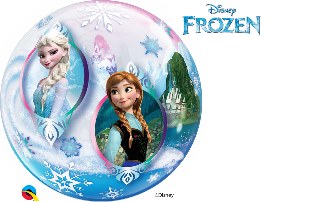 Disney Frozen Bubble Ballon heliumgefüllt