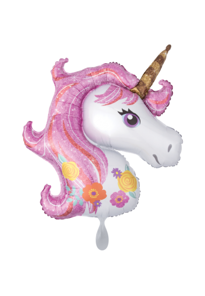 Magical Unicorn / Einhorn Folienballon 83cm ungefüllt