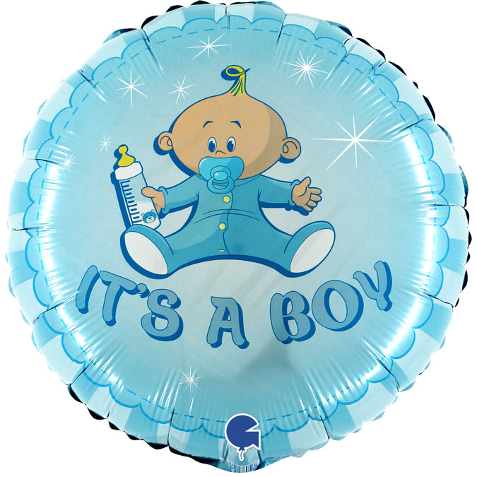 It's a Boy Baby Folienballon 45cm ungefüllt