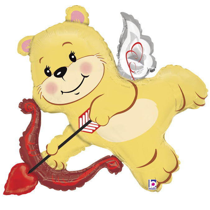 Cupid Bear Folienballon 107cm heliumgefüllt