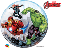 Laden Sie das Bild in den Galerie-Viewer, Marvel&#39;s Avengers Classic Bubble Ballon ungefüllt
